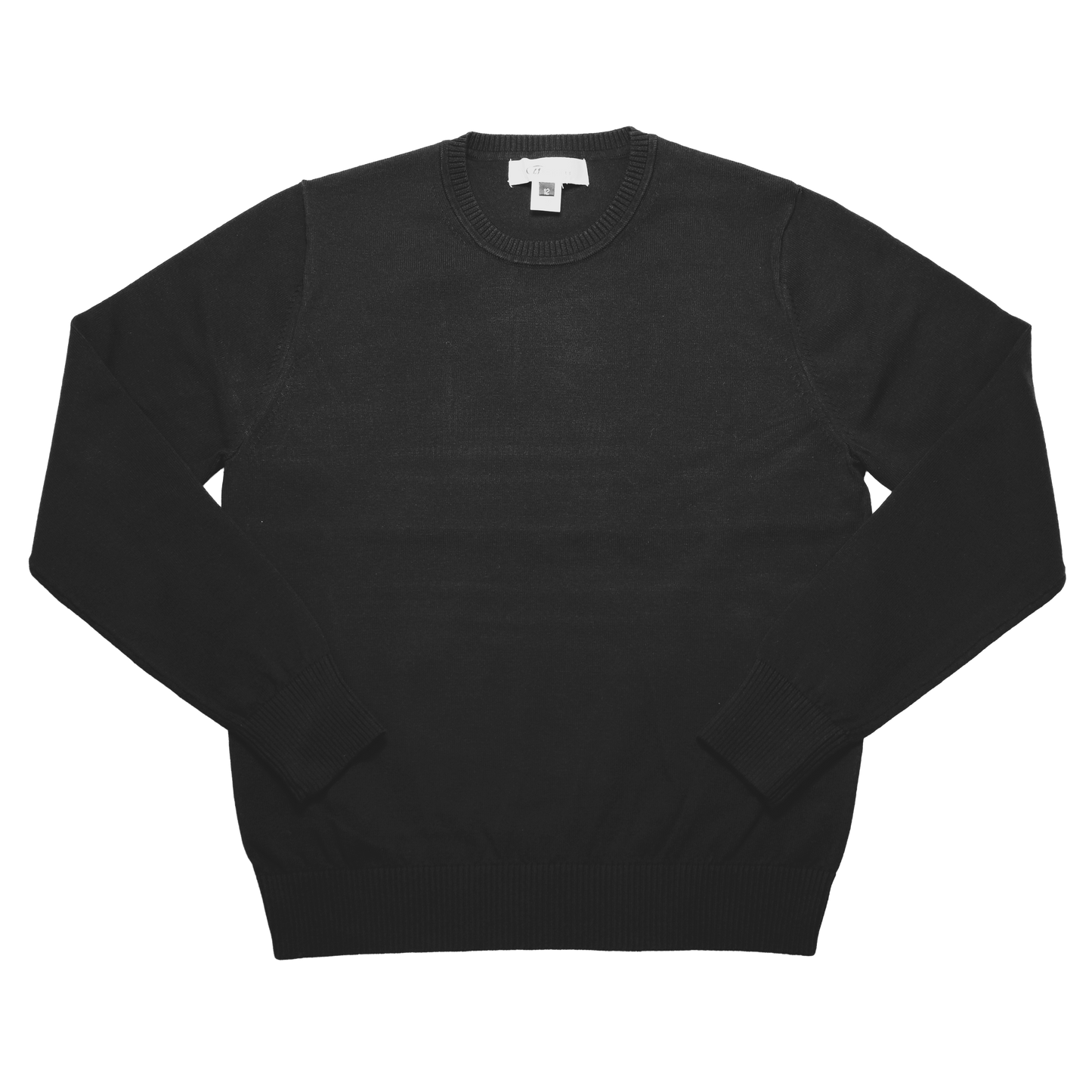 Crew Neck Sweater - Black