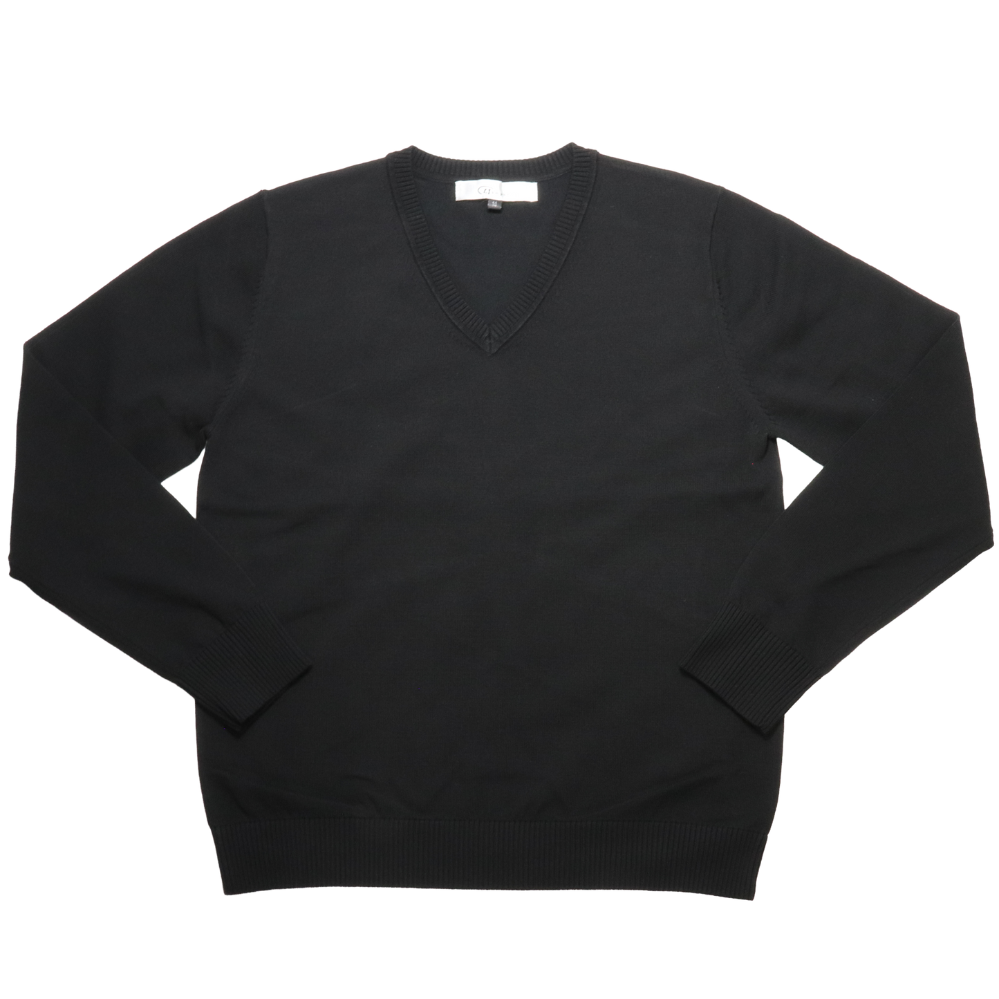 V Neck Sweater - Black